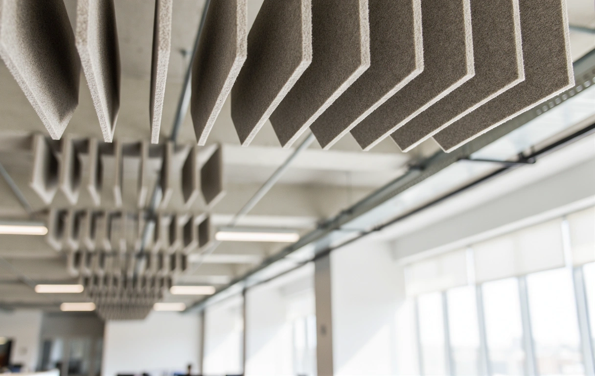 Materiales de absorción acústica